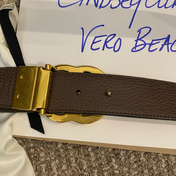 GUCCI Reversible Belt Double G Sz 85 - Picture 11 of 16